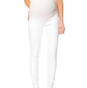 A pea in the pod white maternity skinny jeans, sm